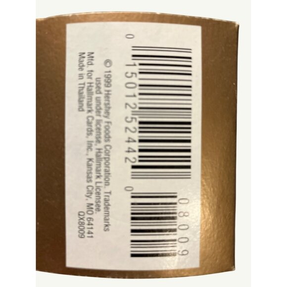 Hallmark Keepsake Ornament 1999 Cocoa Break Hershey's Syrup Mug With Penguin - Picture 2 of 10